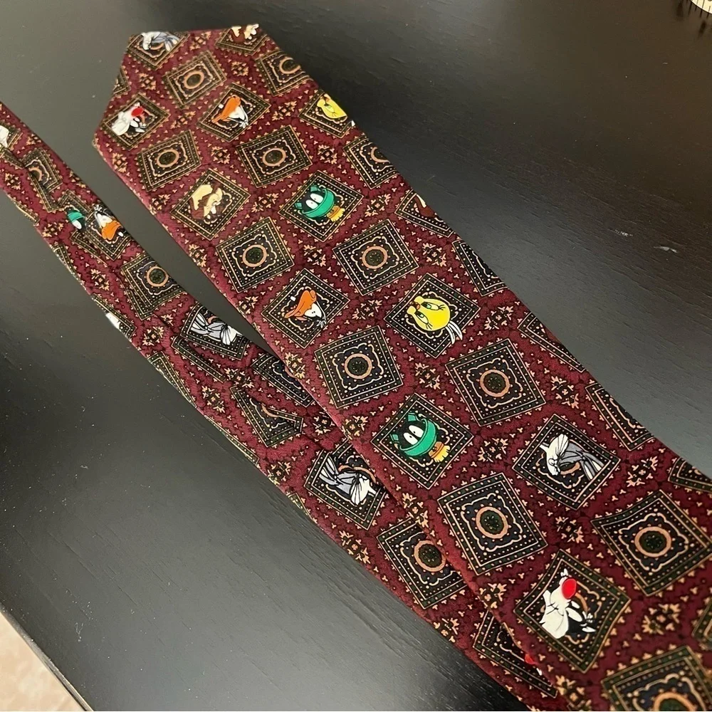 Vintage tie Looney Tunes Mania Vintage characters Tie
